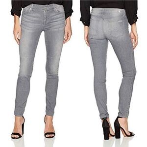 7 For All Mankind Light Gray Denim Jeans